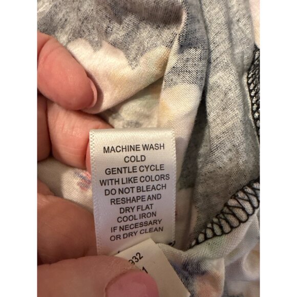 Cable & Gauge Womens Floral Tunic Dress L - Picture 5 of 5